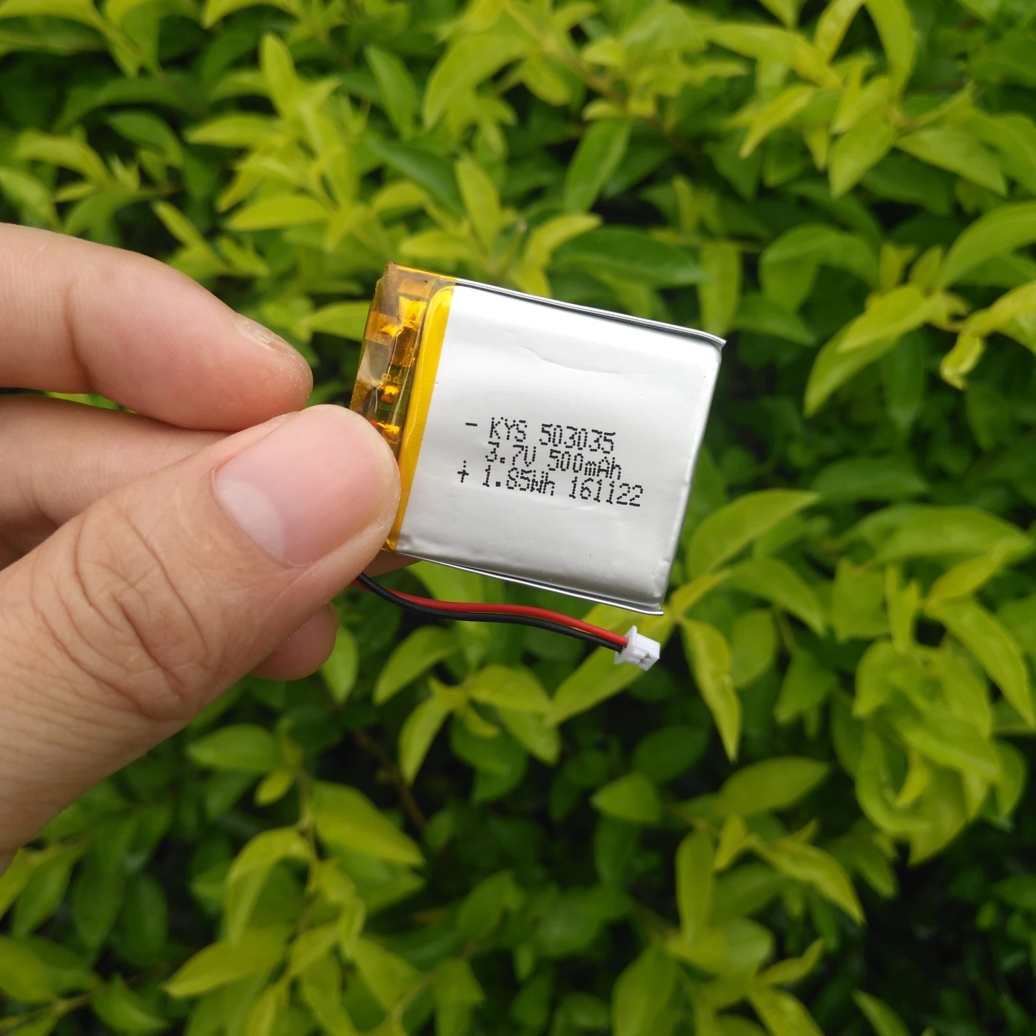 3.7 В встроенный полимерный липо Перезаряжаемые литий-ионный аккумулятор 500 мАч