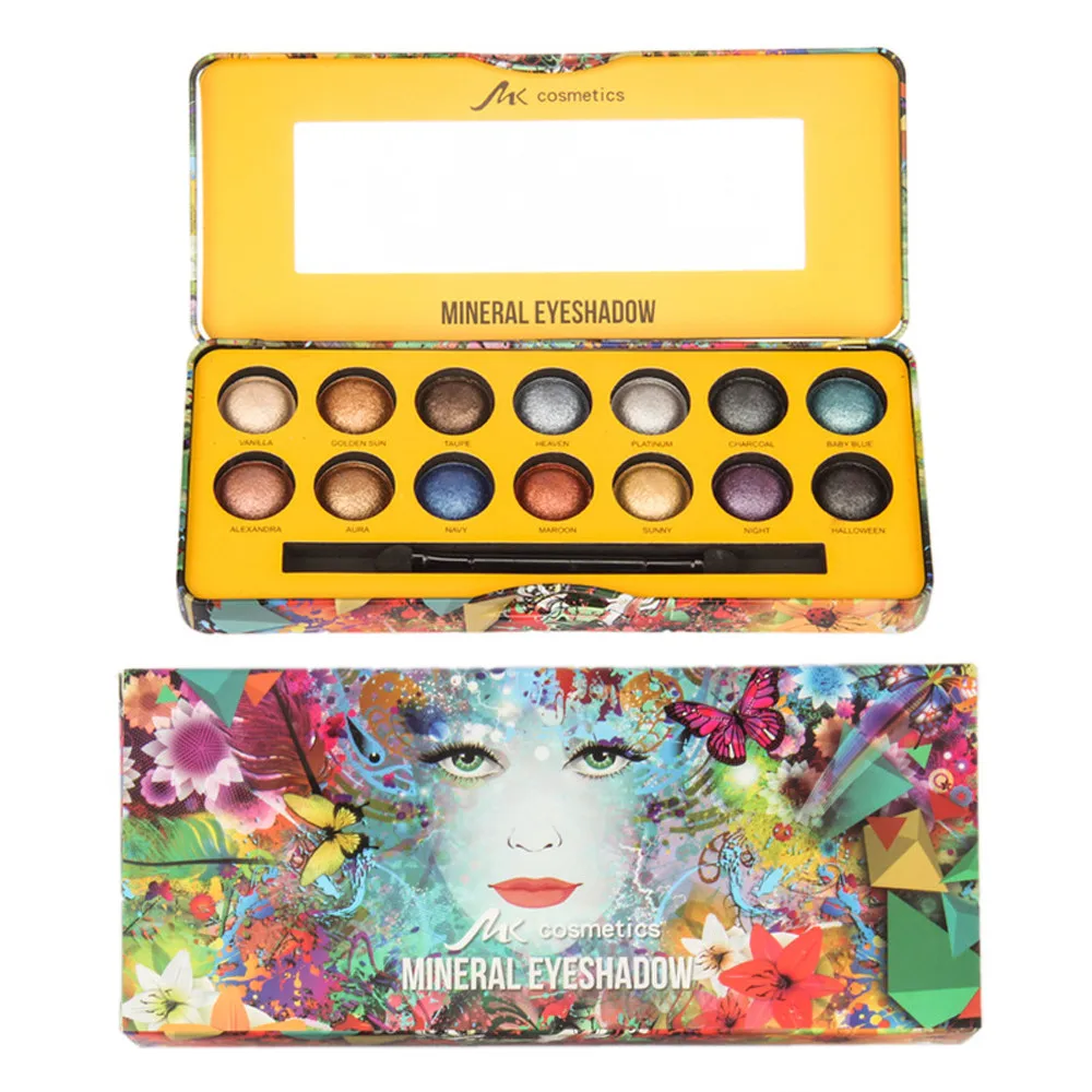 

14 Colors Matte Pearl Light Eye Shadow Powder Palette Matte Eyeshadow Cosmetic Makeup eye shadow palette 5.14