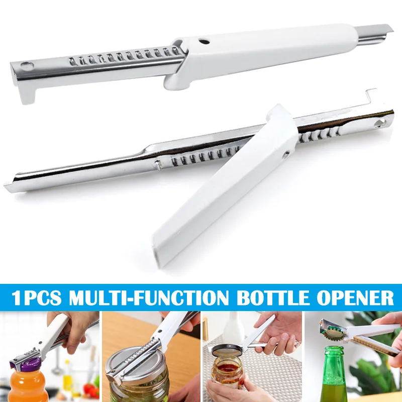

Can Bottle Opener Stainless Steel Adjustable Non-slip Durable Tools for Kitchen TT-best