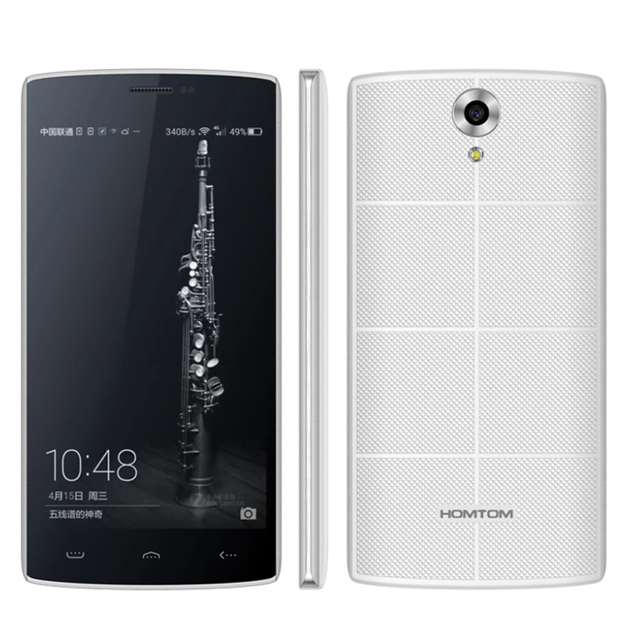 В наличии оригинальный HOMTOM HT7 мобильный телефон Android 5 1 MTK6580A 1G ram 8G rom 1280x720 дюймов HD