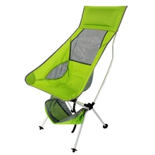 Портативные складные стулья из алюминиевого сплава, стул для рыбалки, 600D Оксфорд, стул для кемпинга, для пикника, барбекю, пляжные стулья с сумкой, оранжевый цвет