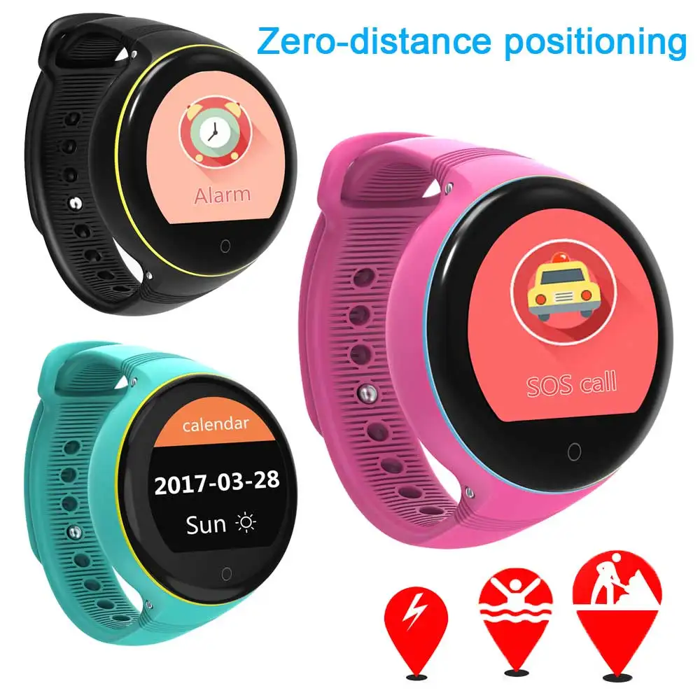 

GPS WiFi Kids Smart Watch Phone Baby Watch Touch Screen S668 Smart Wristwatch for Old Man Child SOS Pedometer Support SIM Card