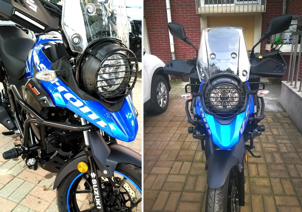 Налобный фонарь для мотоцикла защитный налобный SUZUKI DL250 DL 250|Накладки и