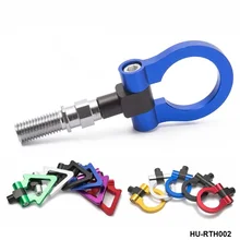 Гоночная Заготовка алюминиевый буксировочный крюк передний задний для BMW Европейский автомобильный прицеп(синий/красный/золотой/черный/серебристый) HU-RTH002