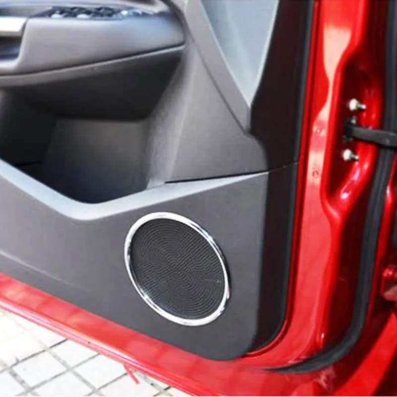 Чехол для динамика Ford Escape Kuga Chrome Door Stereo 2013 2015 2016 2017 2018|ring speaker|speakers chromeford kuga escape |
