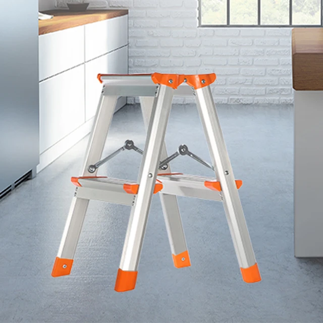 aluminum kitchen step stools step ladders household floding stool two step ladder multi functional - Kitchen Step Ladder aluminum kitchen step stools step ladders household floding stool two step ladder multi functional - Kitchen Step Ladder