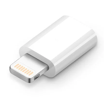 

High Quality Micro USB to Converter Adapter For Apple iPhone X XS Max XR 5 5s 6 6s Plus iPad 4 Air Connector Charger Cable