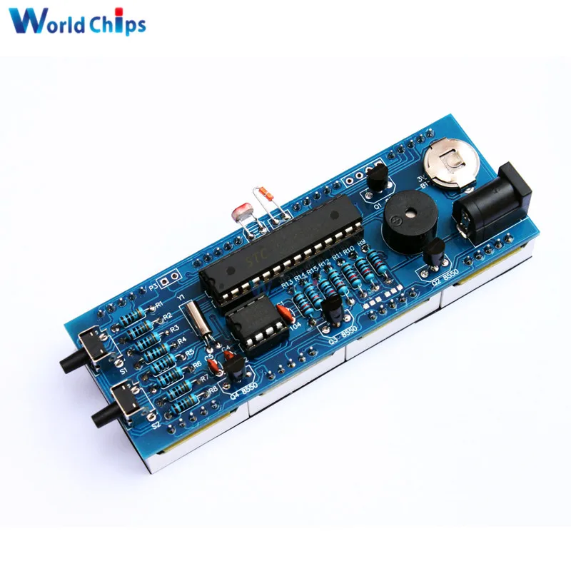 At89c2051 часы с будильником. Микроконтроллер часов. Часы-термометр на микроконтроллере atmega8. Часы на ds1307 и семисегментный индикатор. Diy набор "электронные часы - будильник".