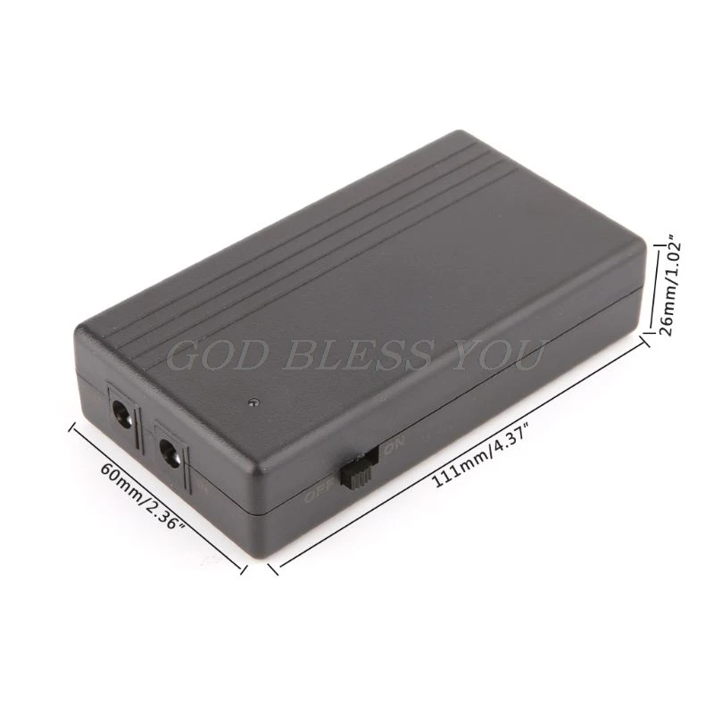 12V 2A 22,2 W UPS бесперебойное резервное питание мини батарея для камеры маршрутизатор электрическое оборудование