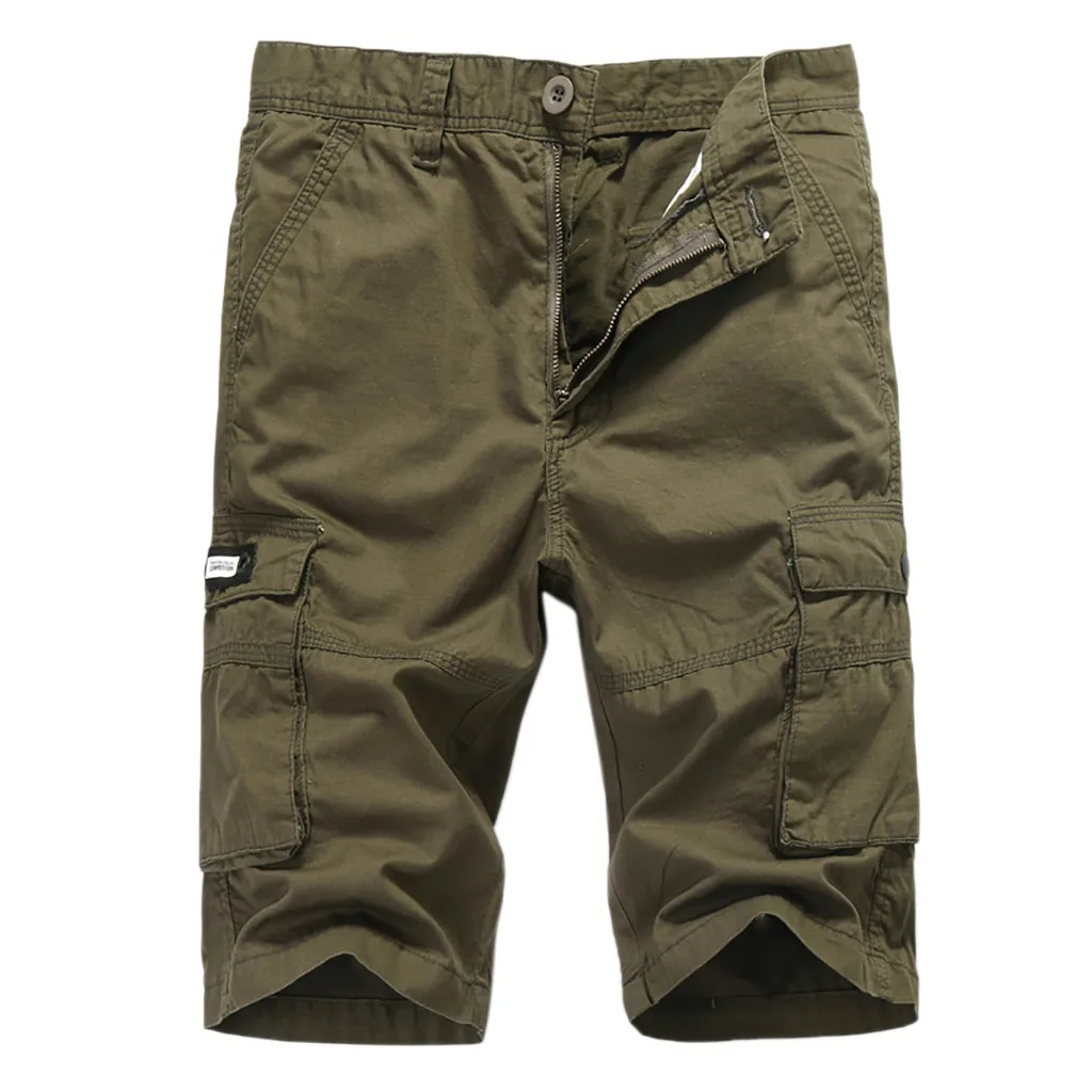 Fashsiualy бермуды masculina мужские крутые летние шорты для активного отдыха мульти-карман Chunse Комбинезоны шорты мужские