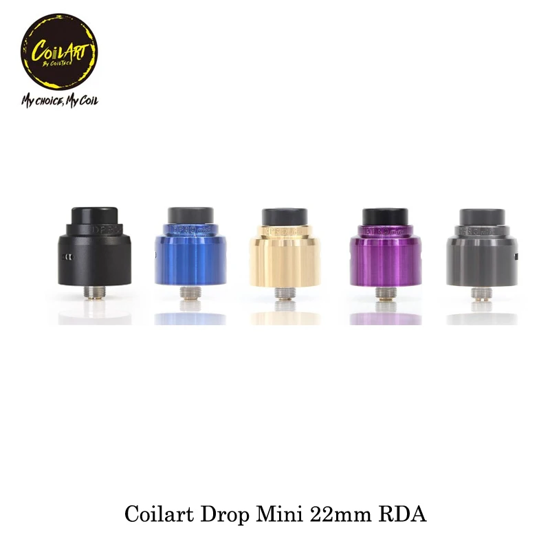 

electronic cigarette Coilart Dpro Mini 22mm RDA Vaporizer Tank Atomizer Rebuildable Single Coil Postless Deck 510 thread Vape