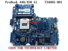 Original 734085-001 FOR HP 440 G1 450 G1 Laptop Motherboard 48.4YW05.011HM87 chipset Mainboard 100% Tested 90Days Warranty
