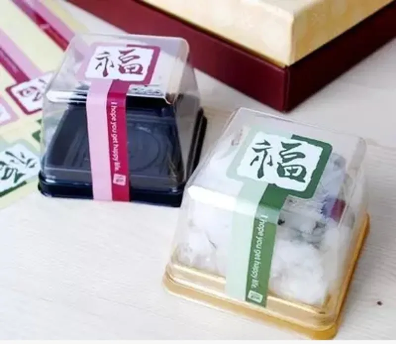 

300pcs Double color Chinese "Fu" Adhesive Seal Sticker Gift Label Stickers For Party Favor Gift Bag Candy Box Decoration