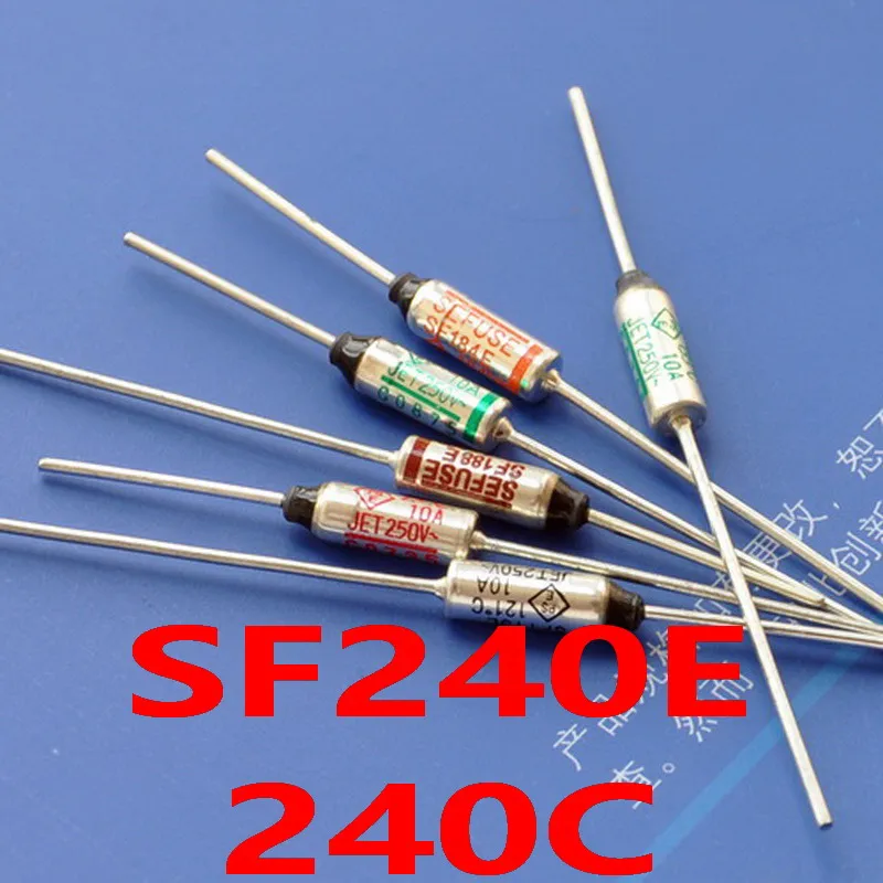 ( 5 pcs/lot) Thermal Fuse Microtemp Cutoff SF240E 240C, SEFUSE, 240 ...