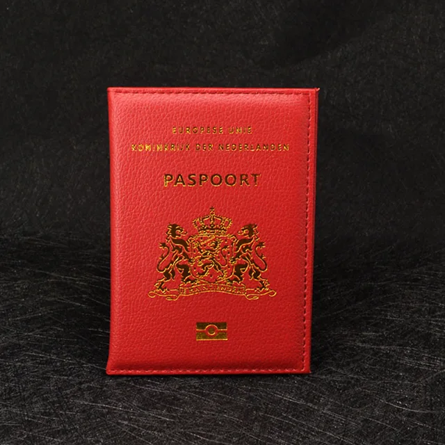 Netherlands Passport Cover Soft Pu leather New holland Women Covers For