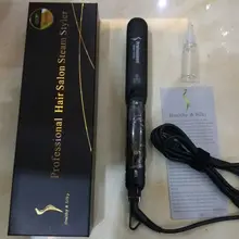 Профессиональный паровой выпрямитель для волос, керамический паровой утюжок для выпрямления волос, утюжок для выпрямления волос, пароварка, инструмент для укладки волос