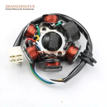 

Magneto 6-Pole Stator Coil for 50 90 110 cc ATV Engine Part Scooter Dirt Bike 4 Pin