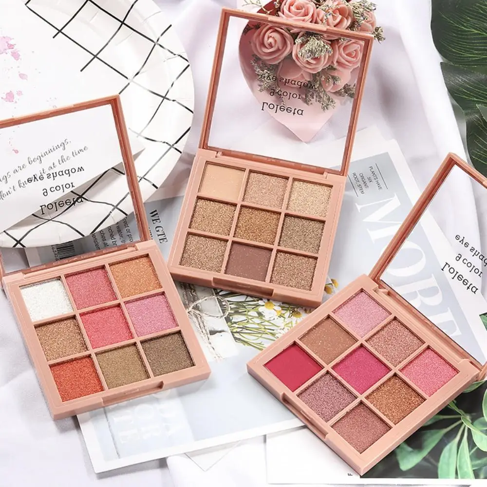 Eyeshadow Palette Long-lasting Shiny Anti-water Smudge-proof Shimmer Matte Eye Shadow Cosmetic