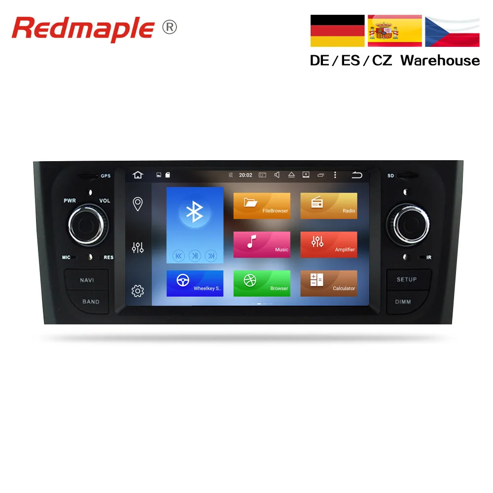 Cheap Android 9.0 Car Radio GPS Navigation Multimedia Stereo For Fiat Grande Punto Linea 2006 2007 2008 2009 2010 2011 2012 Auto Audio 0