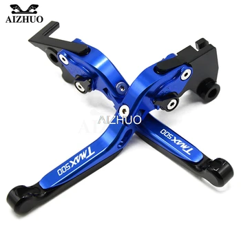

Motorcycle Brake Clutch Lever Folding Extendable For YAMAHA TMAX500 TMAX 500 2001 2002 2003 2004 2005 2006 2007 With TMAX