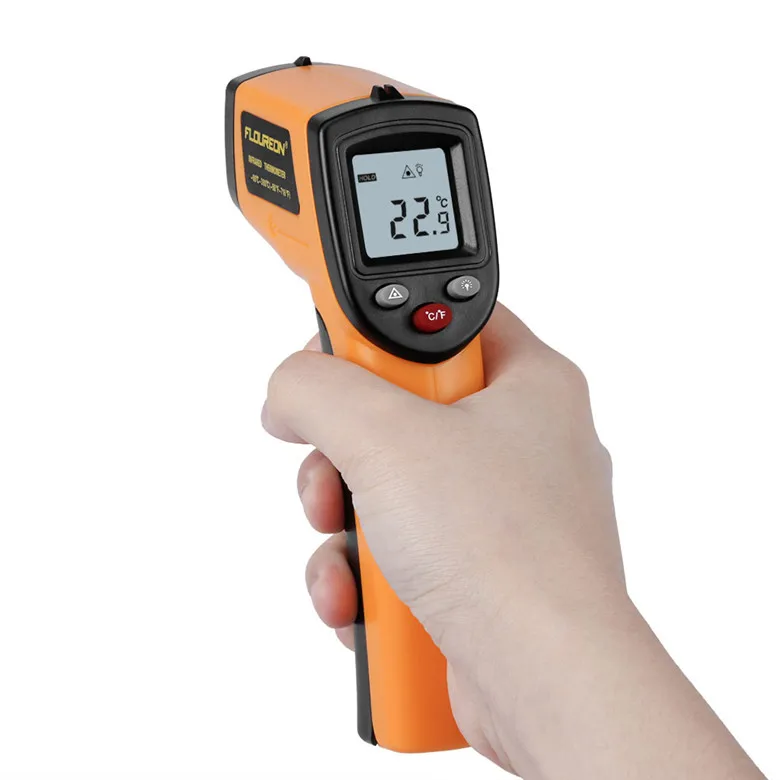 

GM320 Digital Laser LCD Non-Contact IR Infrared Thermometer Temperature Tester -50 to 380 C Auto Temperature Meter Sensor Gun