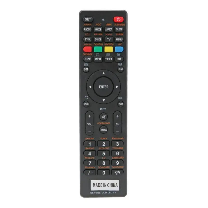 

All-in-One Universal TV Remote Control Replacement for SHARP SONY PANASONIC SANYO HITACHI TOSHIBA Smart TV Control Remote