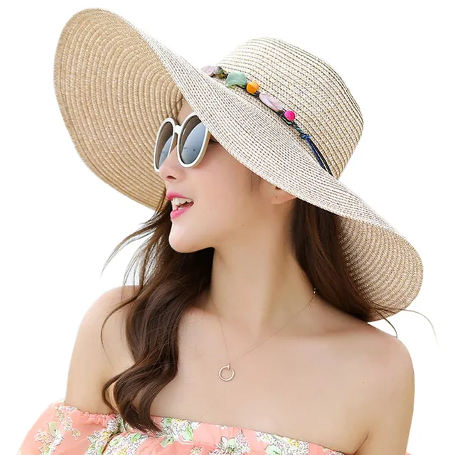 shell brimmed sun hat pattern