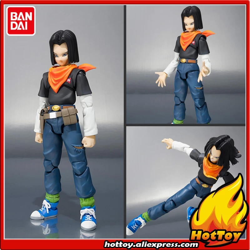 Pаспродажа 100% Оригинальные Bandai Tamashii Наций S. h. figuarts (СВЧ) Эксклюзивная Фигурка Android № 17 от \