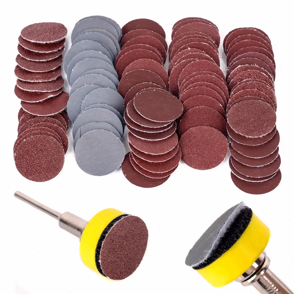 1PC 40 2000 Grit 175mm Inch Sander Disc Sanding Disk Sand Paper