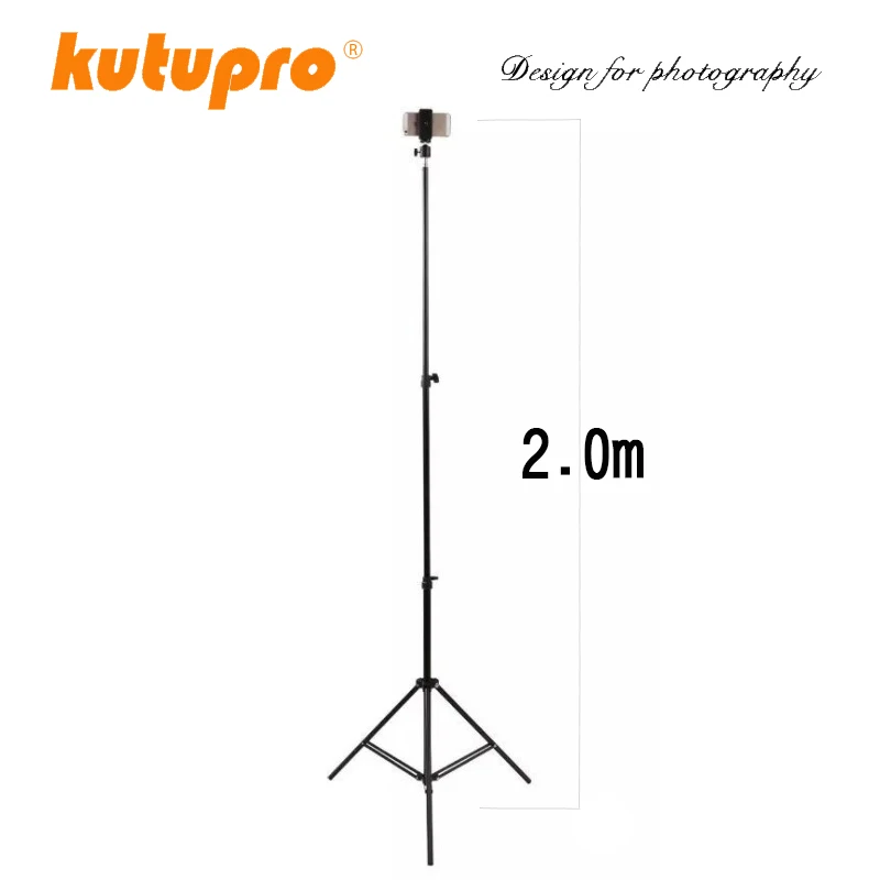 Kutupro 42-110cm1/4 головы штатив Маяк фотостудия принадлежности для освещения камера штатив складной для фотографии свет софтбокс