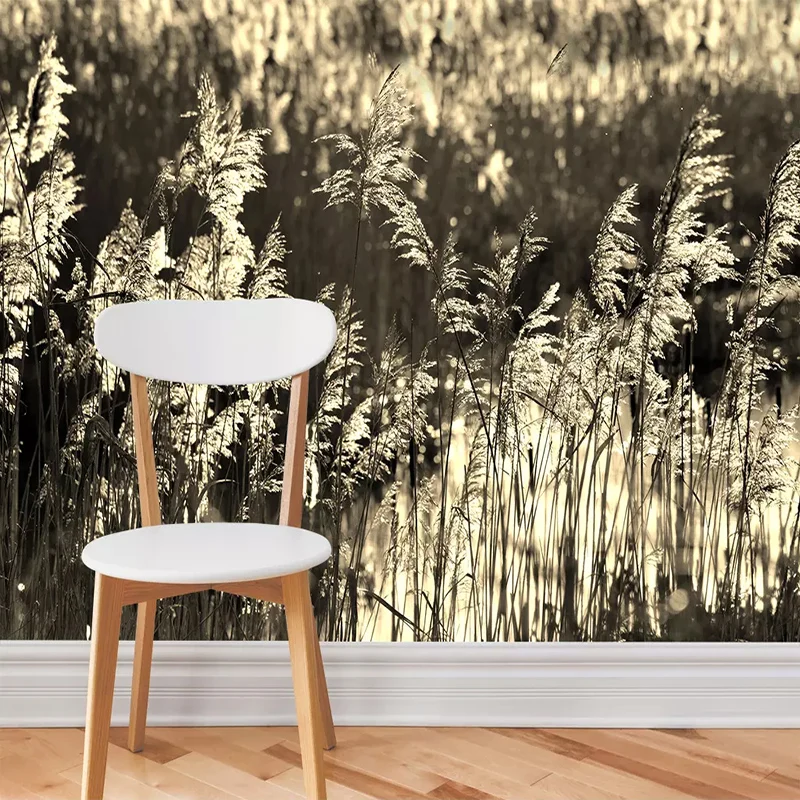 

Custom 3D Forest Reed Wetland Landscape Wallpaper Wall Cloth Self-adhesive Living Room Background Wall Decoration 3D Papel Mural