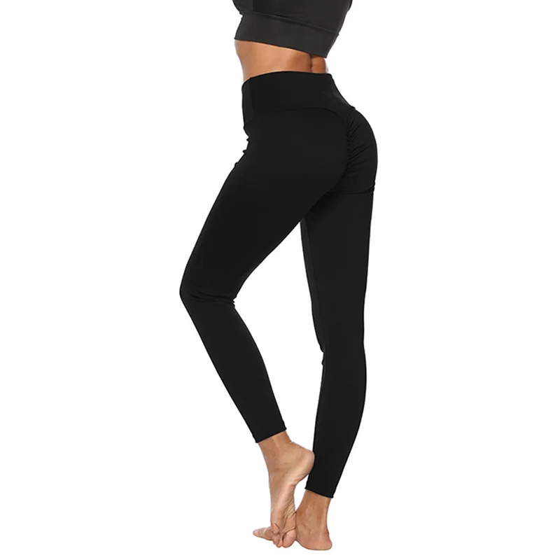 

Women High Waist Yoga Sports Gym Pants Trousers Sexy Scrunch Elastic Pants