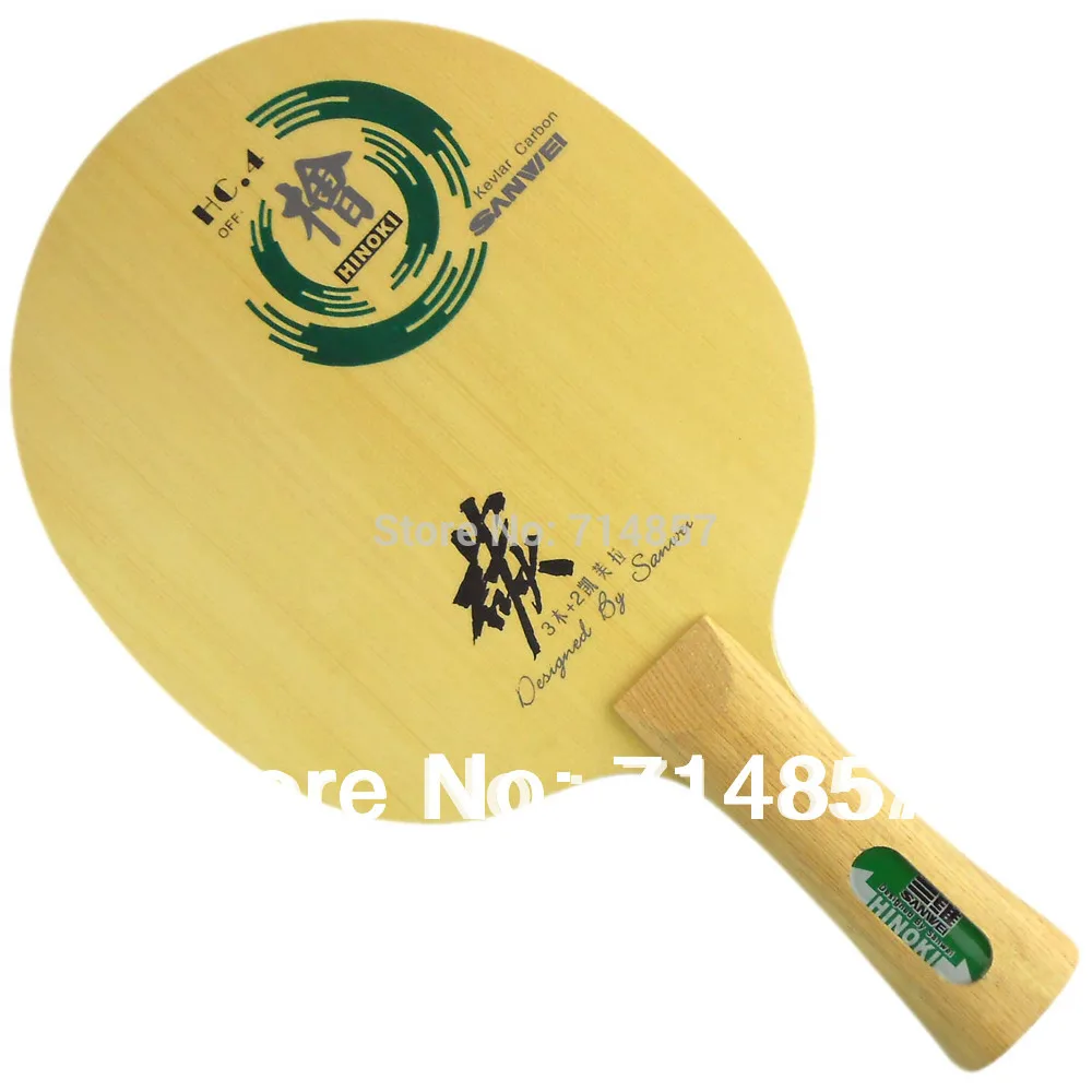 Sanwei Hc.4 Hinoki Kevlar Carbon Blade For Table Tennis Racket Ping