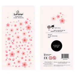 1 шт. цветок вишни декоративные наклейки ПВХ Скрапбукинг корейский Канцелярские планировщик наклейки