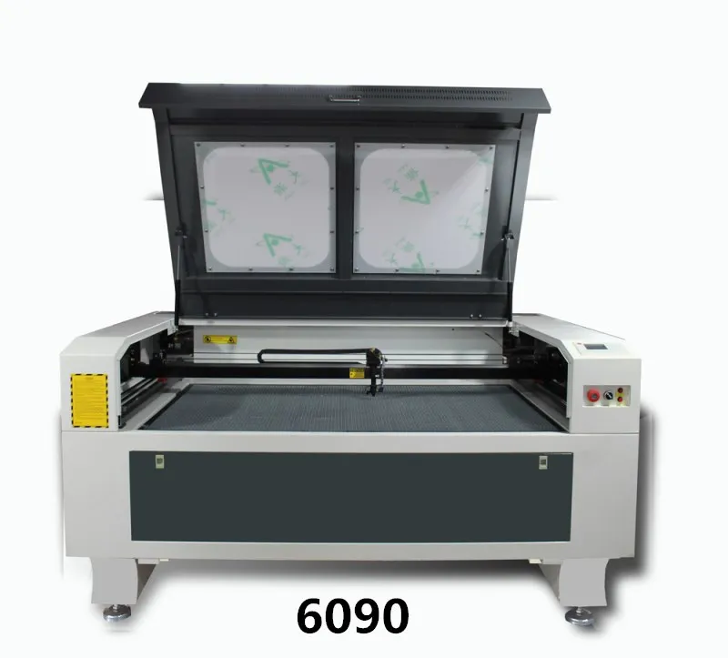 

100W 6090 Laser Engraving Machine CO2 Laser Cutting MachinePower Ruida 6442S Support Russian Language 220V / 110V free shipping