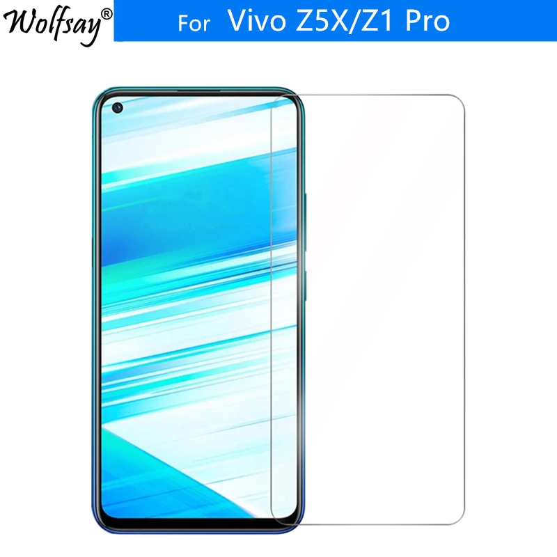 

2PCS Tempered Glass For Vivo Z5X Screen Protector 9H Toughened Safety Glass For Vivo Z1 Pro Protective Film Glass For Vivo Z5X