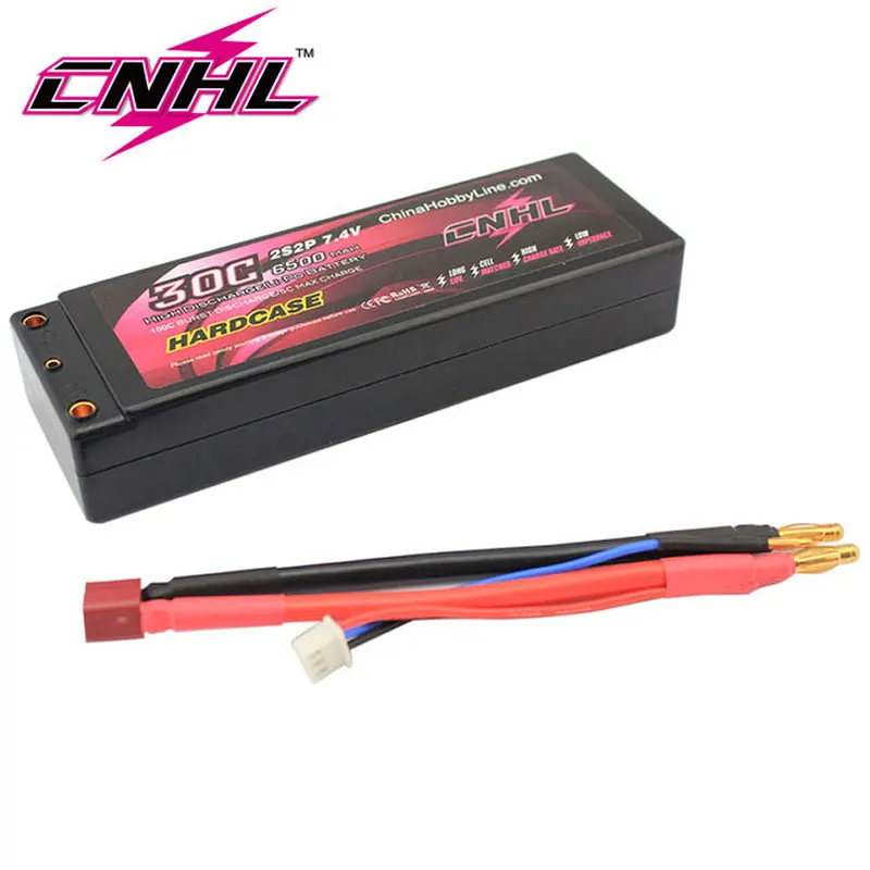 CNHL 2S2P 7.4V 6500mAh 30C Hard Case LiPo