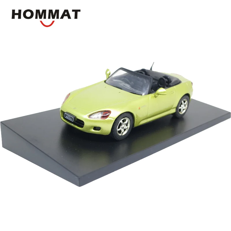

HOMMAT Simulation 1:43 Honda S2000 Convertible Sports Model Car Diecasts & Toy Vehicles Collectable Car Model Toys For Children