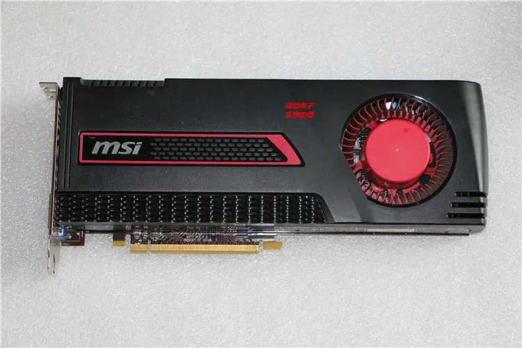 100 original for MSI R7970 3G DDR5 high-end version of the 384-bit wide graphics card desktop card game