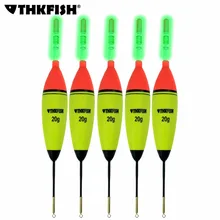 5 Pcs Lot 20g EVA Luminous Fishing Float 10Pcs Fishing Glow Sticks Long Vertical Night Lighting