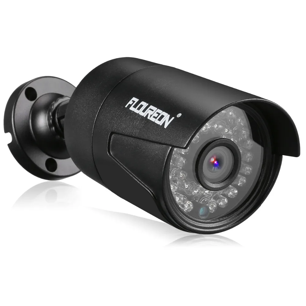 

FLOUREON CCTV Security Camera system 8CH 5in1 1080N AHD DVR 4 pcs Outdoor 3000TVL 1080P 2.0MP Camera Security Kit