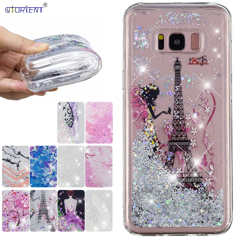 

Dynamic Liquid Quicksand Case for Samsung Galaxy S8 plus S8+ SM-G955FD SM-G955F Phone Cover 8S Plus SM G955 G955FD G955F Funda