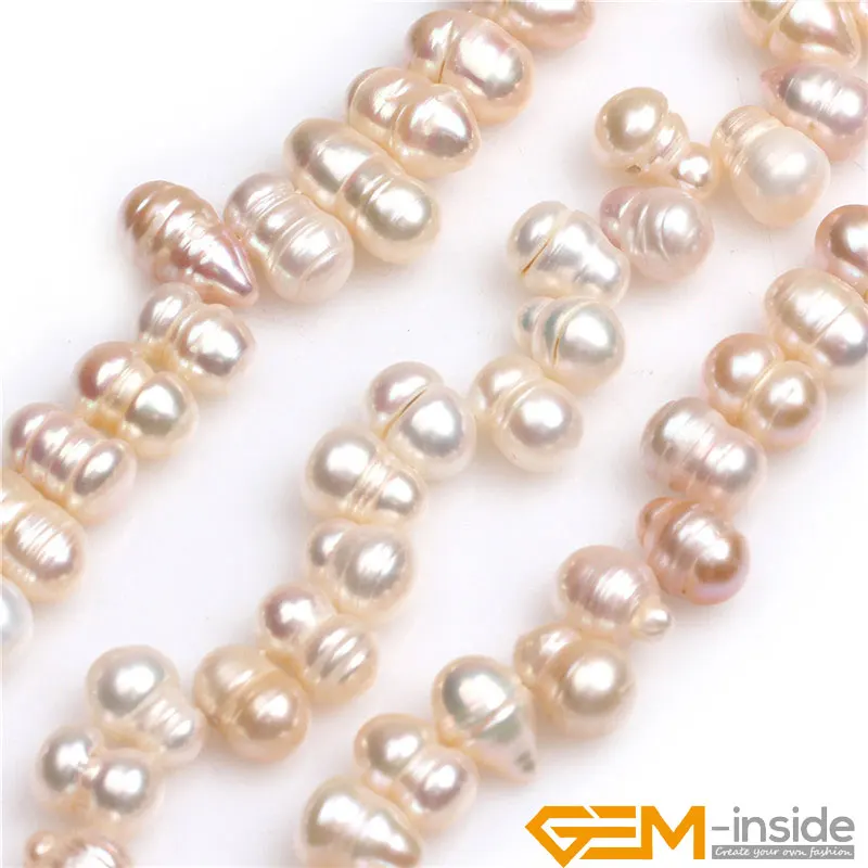 

Top Drilled Multicolor Natural Freshwater Cultured Pearls Beads DIY Beads For Women Jewelry Making Strand 15 Inches!