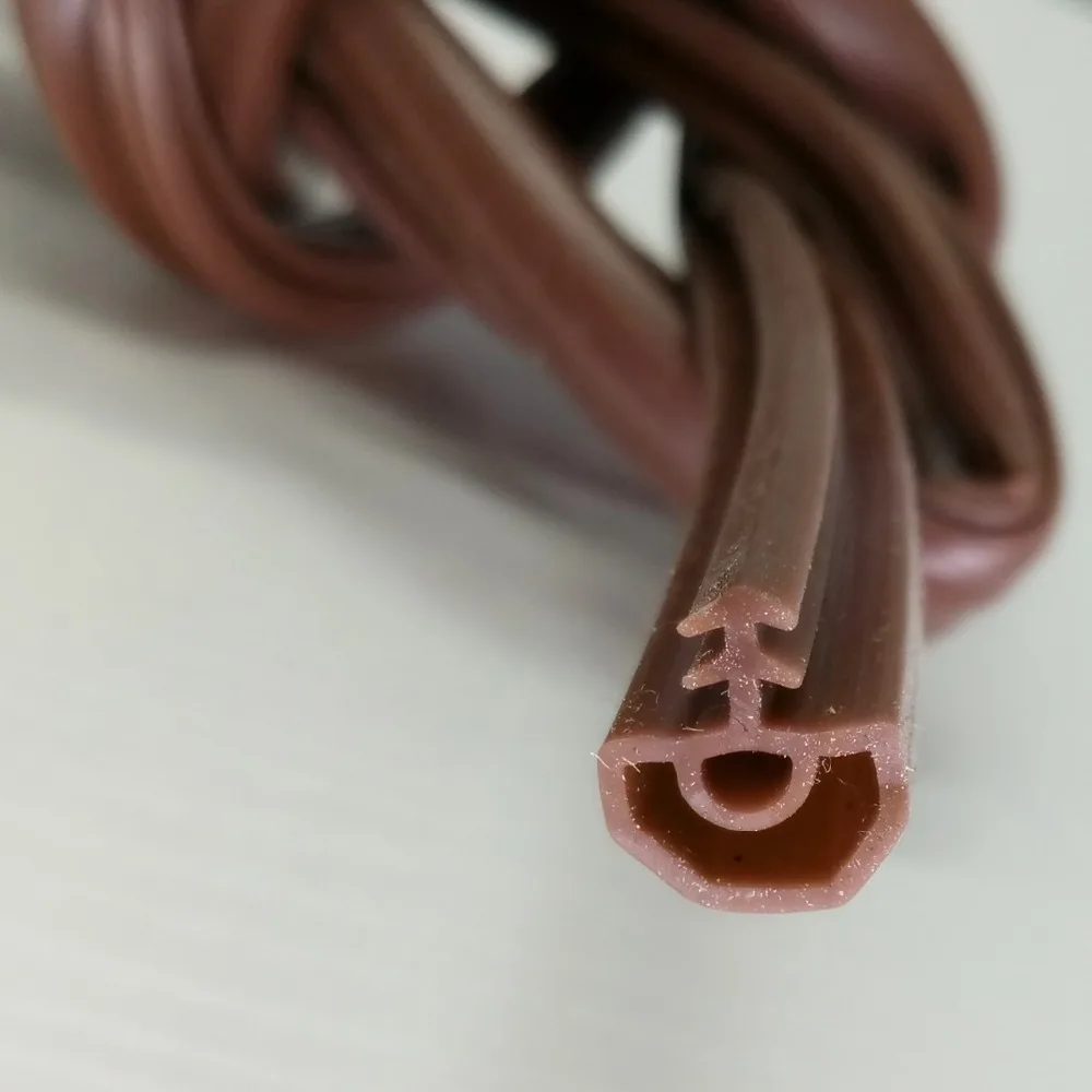 

new generation of silicon rubber sealing strips crash soundproof door thong strip door/ window sealed slot type square premium