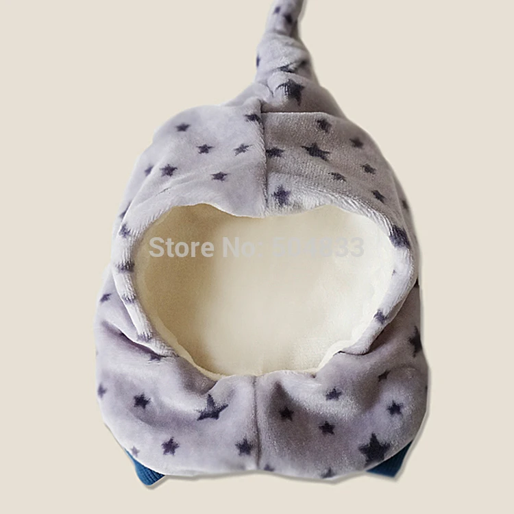 

Star Print Dogs Tab Tat Warm Pets Doggie Winter Hats Cap Dog Party Products Pink Blue