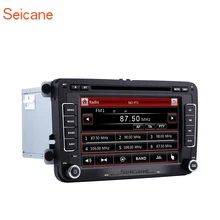 Seicane 2Din 7″ Car Stereo GPS Multimedia Player For VW Volkswagen Golf T5 Jetta V ab Tiguan Multivan EOS Passat Sagita BORA