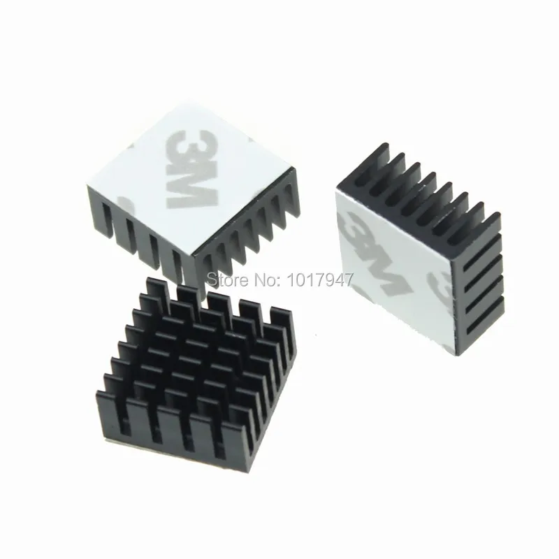 5 Pieces LOT IC Chipset 20mm*20mm*10mm Chip Radiator Aluminum Heatsink