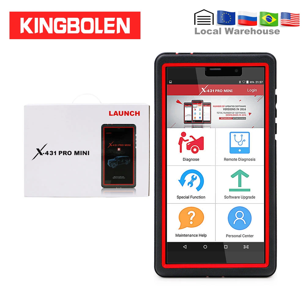 

LAUNCH X431 Pro Mini OBD Diagnostic Tool Full System 2 years free update Mini X-431 PRO pros DBSCAR III Programming Auto Scanner