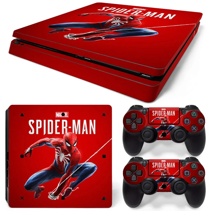 

For PS4 slim Console and Controllers stickers For PS4 slim skin sticker for ps4 slim vinyl sticker--5825