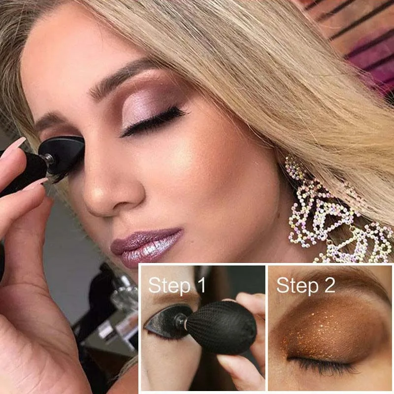 

Hot Fashion Makeup Tools Lazy Eye Shadow Applicator Silicon Eyeshadow Glittering Stamp Crease Eyeshadow Seal